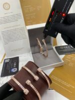 Moissanite Diamond Baguette-Cut Bracelet - Image 2