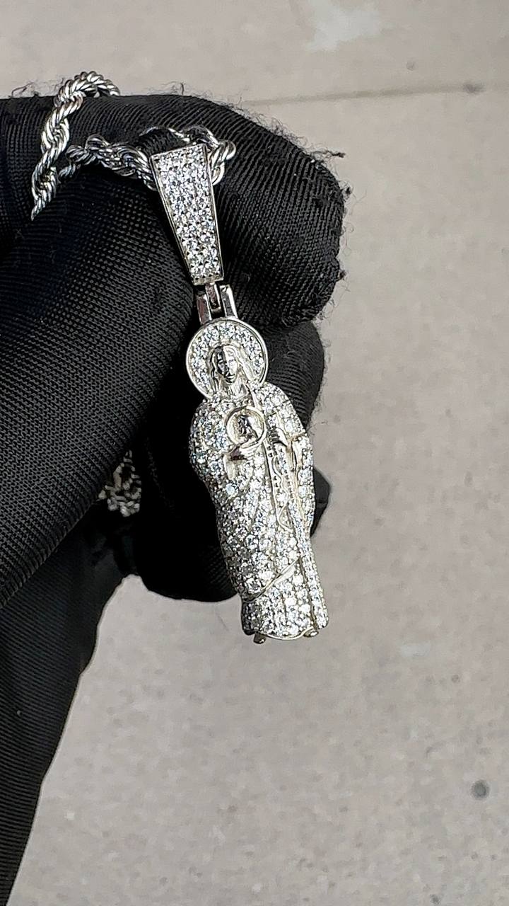 VVS Moissanite Diamond💎Good Shepherd Pendant - Image 2