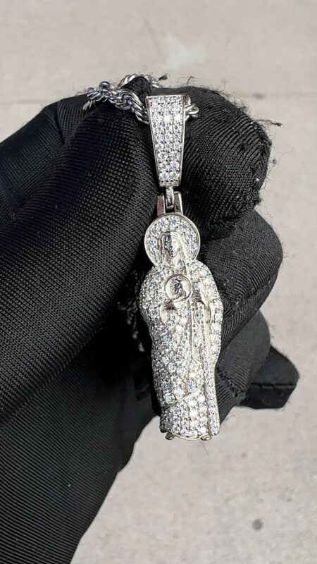 VVS Moissanite Diamond💎Good Shepherd Pendant