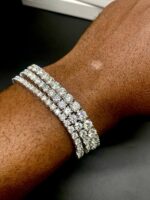 Moissanite Diamond Tennis Bracelets - Image 2
