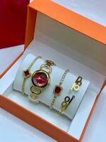 Female Bracelet and Watch Gucci Set
