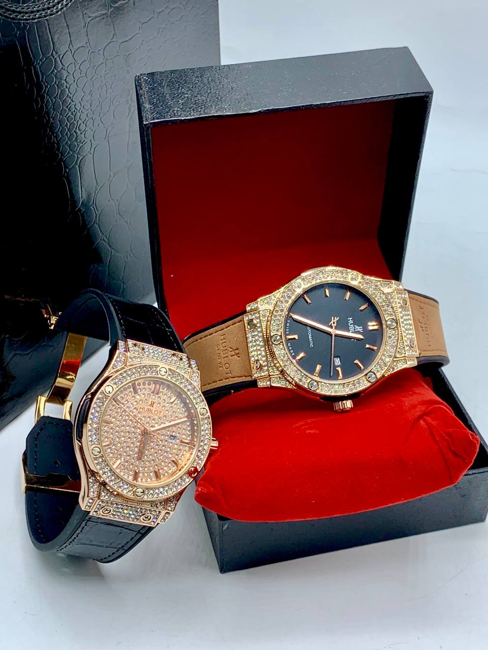 Quality Hublot Stone Ice Watch - Image 2