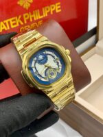 Patek Philippe Two-Tone Gold Open Heart Watch - Image 3