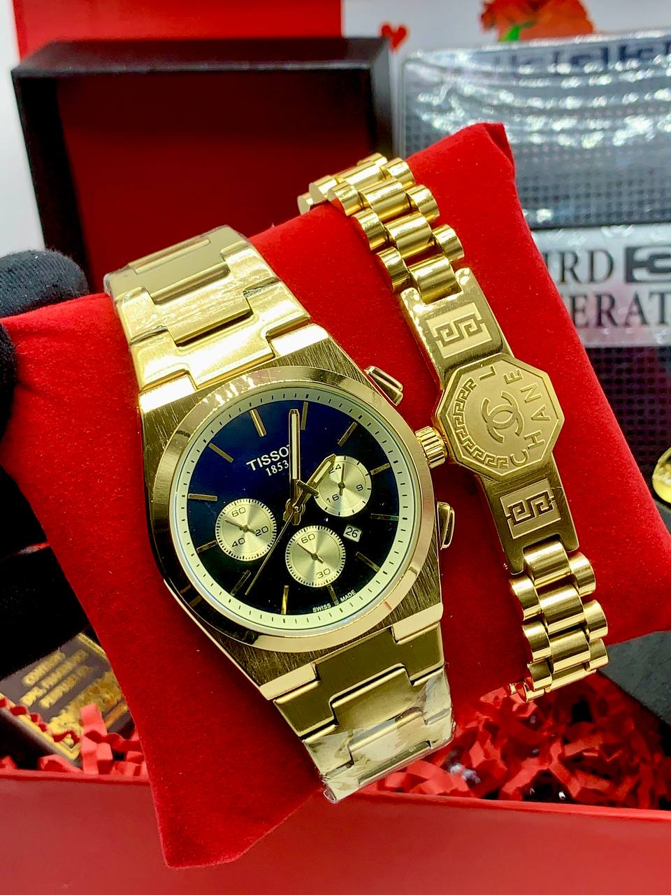 Tissot Watch Gift set With Gifts for Him - Image 2