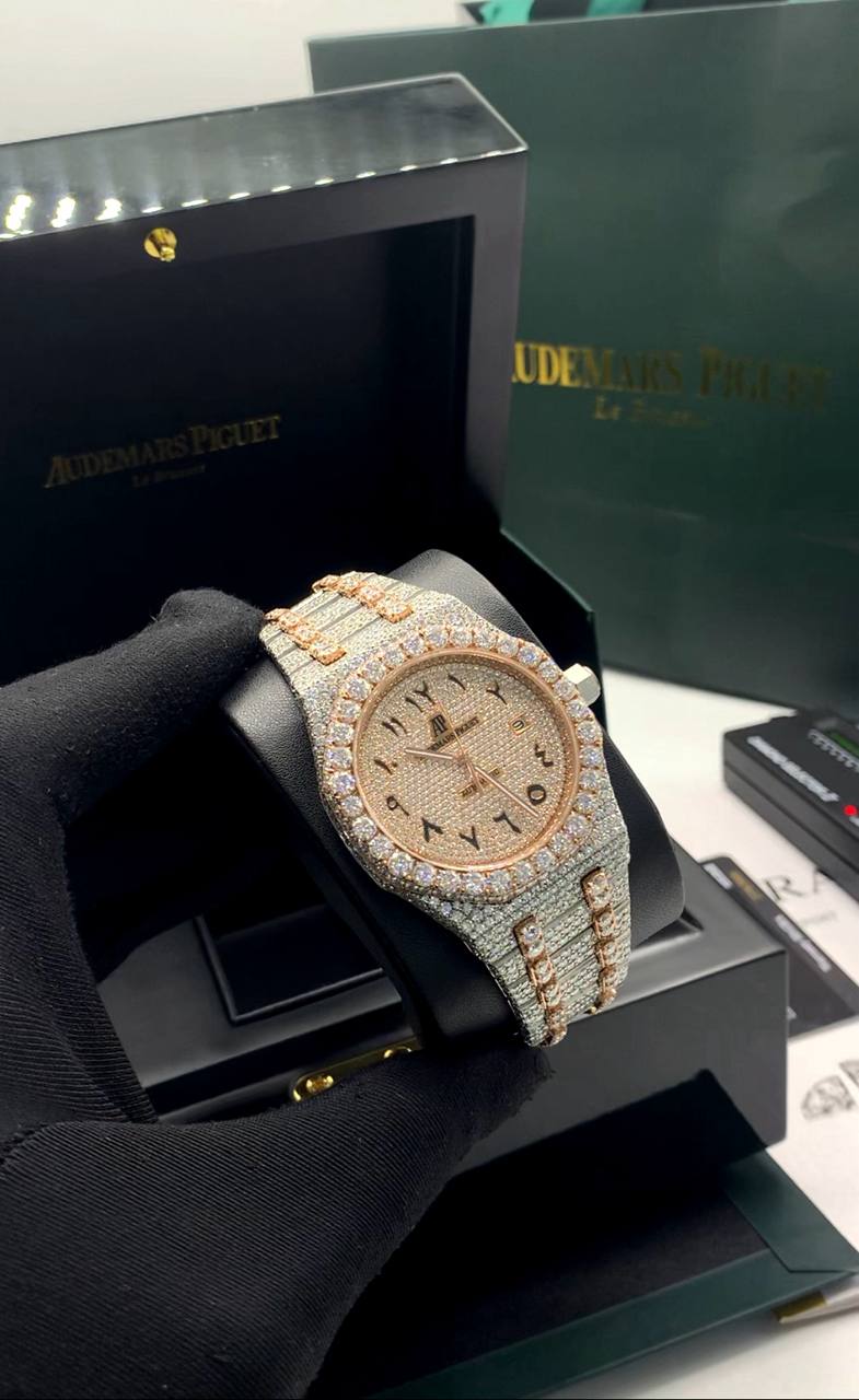 VVS Moissanite Diamond Audemars Piguet (Ap) Watch 💎 - Image 3