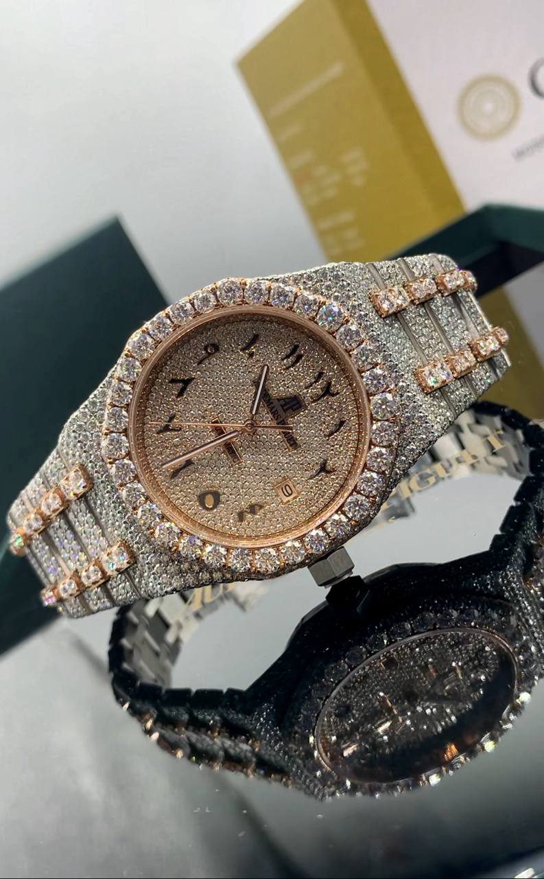 VVS Moissanite Diamond Audemars Piguet (Ap) Watch 💎 - Image 2