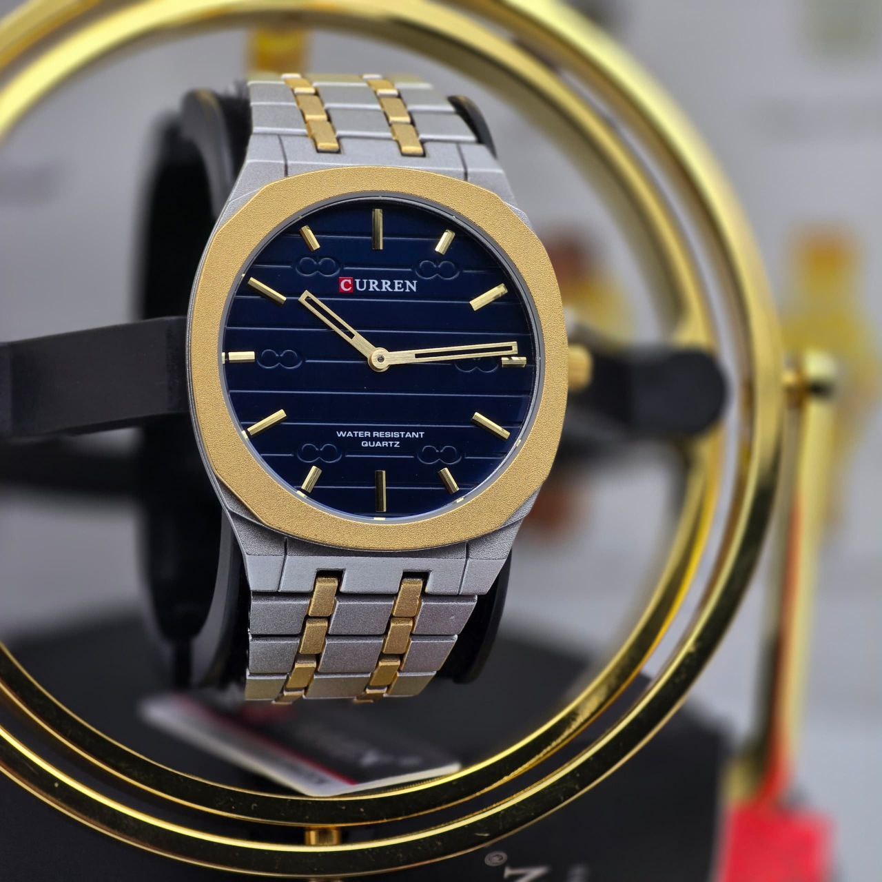 Curren Executive Stainless Steel Water Resistant Watch