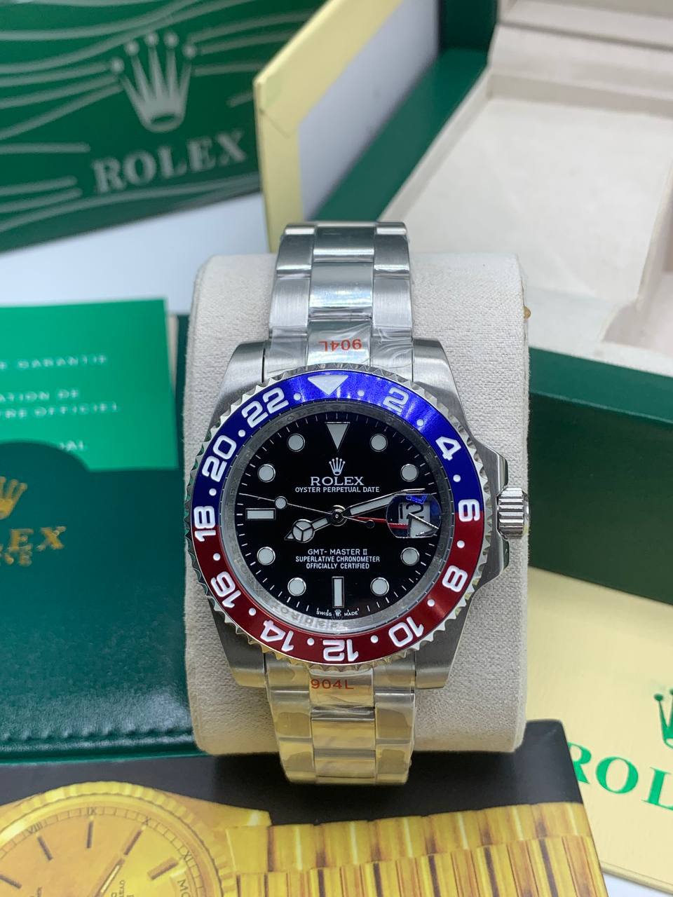 High Quality Luxury GMT-MASTER II Rolex with ROTATING HEAD